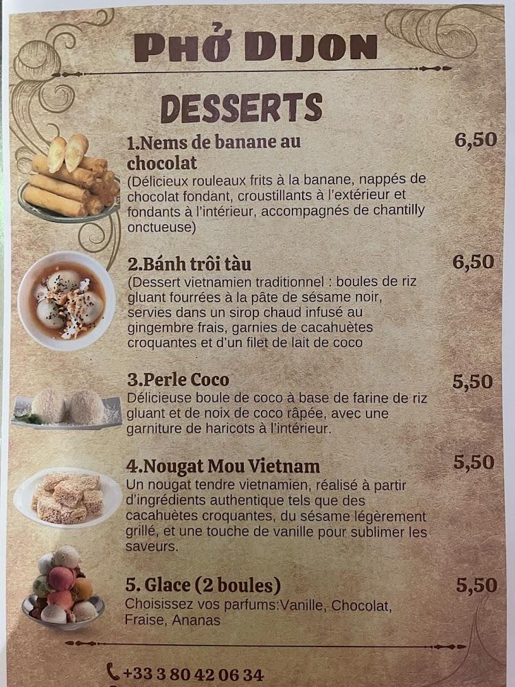 PHỞ Dijon - Menu Image 3